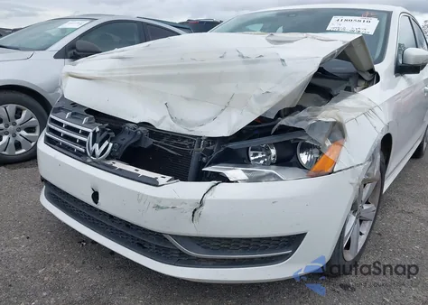 2013 Volkswagen Passat 2.0L Tdi Se from USA, damaged, VIN 1VWBN7A35DC069943